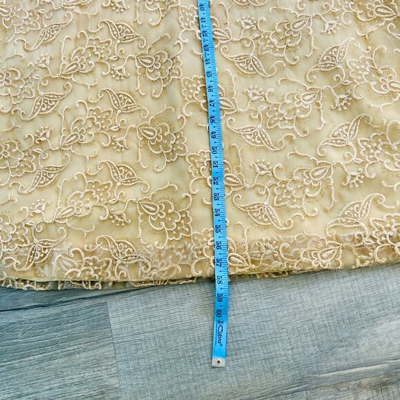 Vintage Alfred Bosand Evening Gown (size M) - Picture 9 of 13